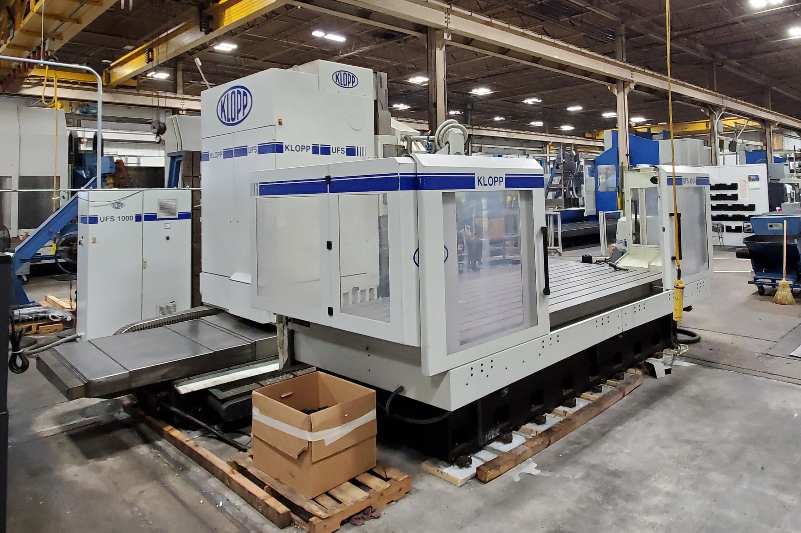 2008 Klopp CNC Floor Type Universal Milling Machine Model UFS 1000