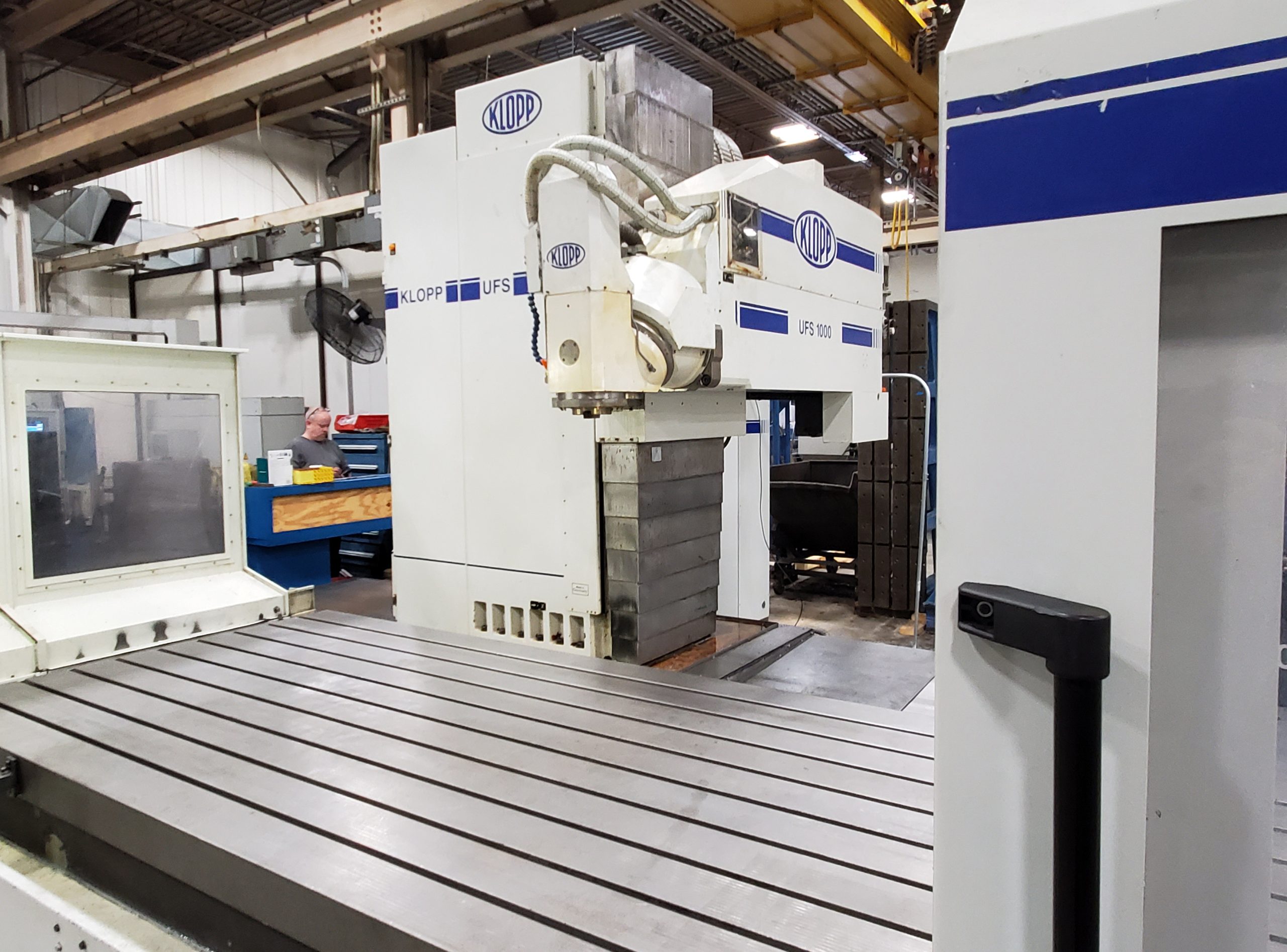2008 Klopp CNC Floor Type Universal Milling Machine Model UFS 1000