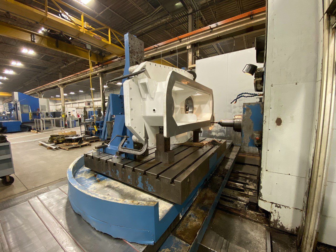 2001 5" Union CNC Horizontal Boring Mill Model TC 130 (Installed new in 2001)