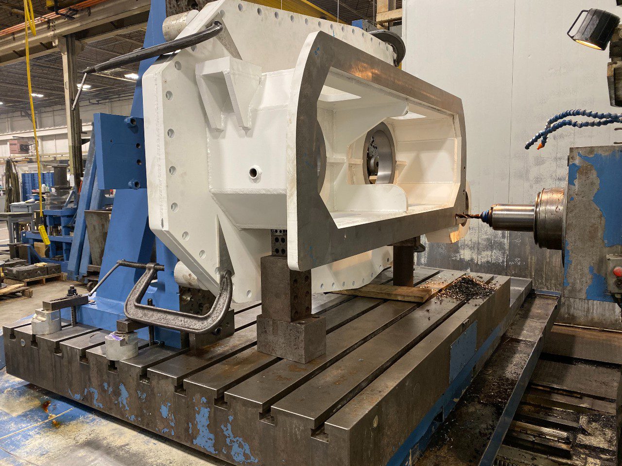 2001 5" Union CNC Horizontal Boring Mill Model TC 130 (Installed new in 2001)