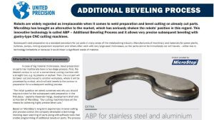 Additional Beveling Process